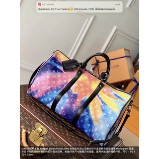 กระเป๋าสะพาย หลุย  Keepall Bandouliere BAG Virgil Abloh Size50
