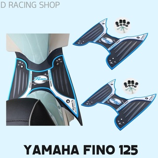 พักเท้าหน้า Yamaha fino125 ขอบฟ้า-ขาว ที่วางเท้า ลดราคาถูกๆๆ