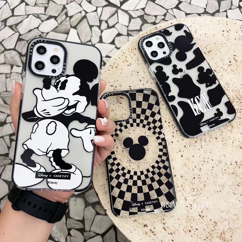 เคสโทรศัพท์มือถือลายการ์ตูนมิกกี้เมาส์สําหรับ Iphone 12 11 Pro Max Xr ...