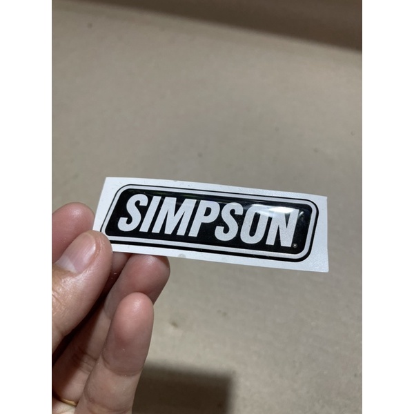 สติ๊กเกอร์ลายนูน simpson นูน
