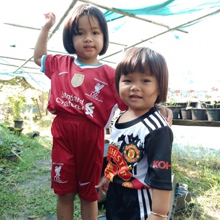 ชุดบอลเด็ก ทีมแมนยูMAN  U ใหม่น่ารักสุดฮิต