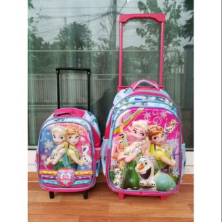 กระเป๋าลากเด็ก เซ็ทคู่ ขนาด 14" และ 18" (ขายยกชุด)
🌻ใบเล็ก กว้าง 10" สูง14" มี2ช่อง 2ซิป
🌻ใบใหญ่ กว้าง 12" สูง18"