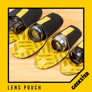 ถุงใส่เลนส์ Lens Pouch Bag ตีนตุ๊กแกยาวพิเศษ ( ถุงเลนส์ / ถุง )