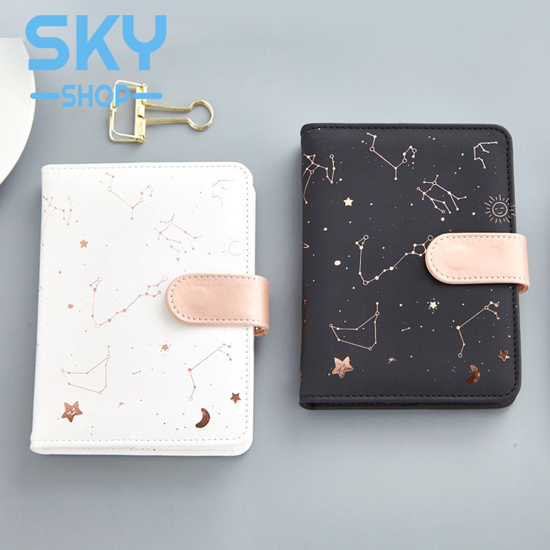 SKY สมุดโน๊ต แพลนเนอร์ รายวัน สมุดบันทึกโน๊ตบุ๊ค เล่มเล็ก พกง่าย ปกนิ่ม 144 แผ่น 288 หน้า ขนาด 14*10.5 cm