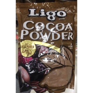 ลิโกผงโกโก้500 กรัม Ligo Cocoa Powder Brown 500g