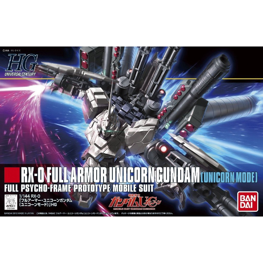 Nk gundam Hatyai HGUC 1/144 Full Armor Unicorn Gundam [Unicorn Mode]