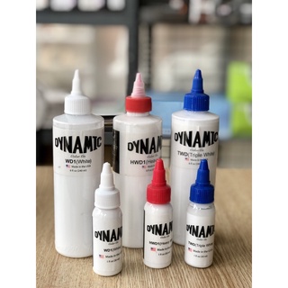 หมึกสักสีขาว Dynamic white นำเข้าจาก🇺🇸 หมึกสัก สีสัก