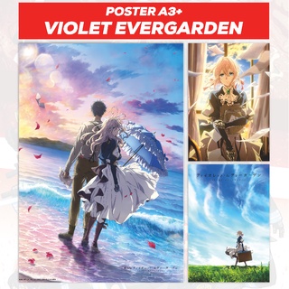 โปสเตอร์ ลายการ์ตูนอนิเมะ Violet Evergarden ขนาด A3+