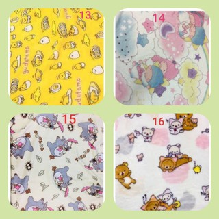 ผ้าห่มสำลีนุ่ม ๆ  ขนาด​ 100 × 150 ซม. (3.5 ฟุต) เซท B.
