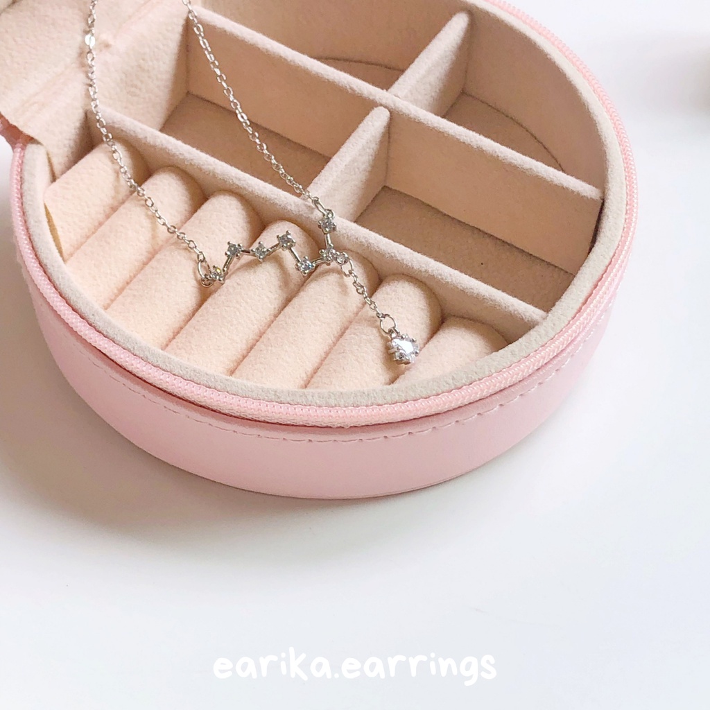 earika.earrings - venti zodiac anklet สร้อยข้อเท้าดาวราศีเงินแท้ ปรับขนาดได้