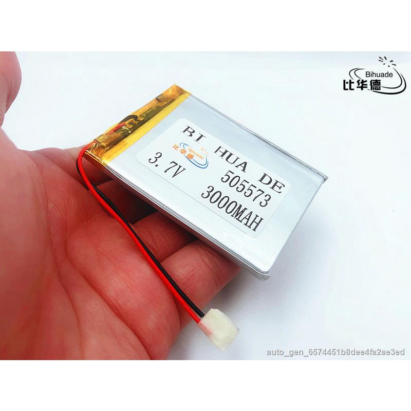 Li po 505573 3 7v 3000mah factory direct mp3 mp4 mp5 gps pda navigation