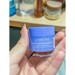 พร้อมส่ง ลาเนจ (แพ็คเกจใหม่ NEW 2020) Laneige Water Sleeping Mask 15ml