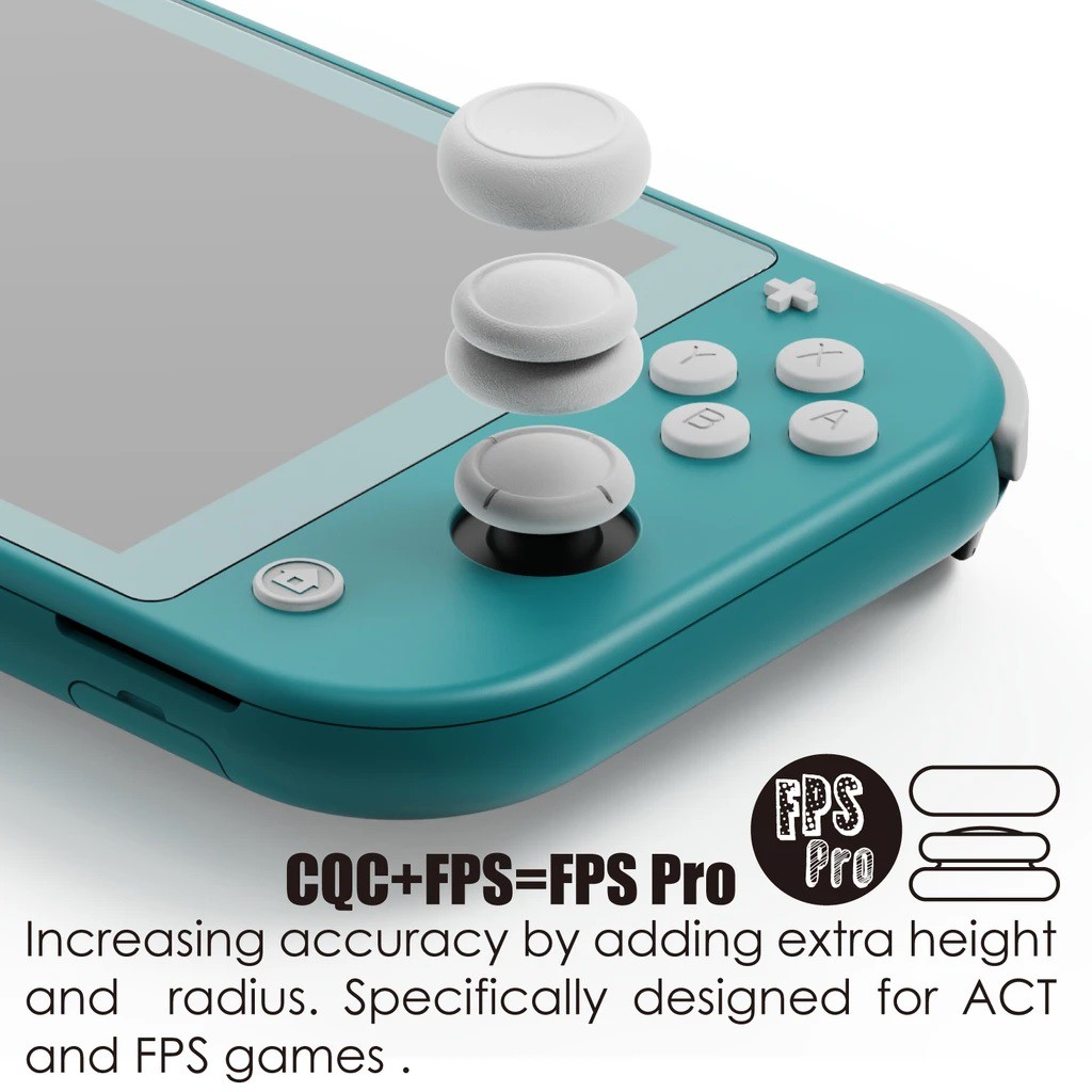 Skull & Co. Thumb Grip Set for Nintendo Switch (ที่ครอบปุ่ม joy con)(จุก switch)(ที่ครอบอนาล็อก joy con)(จุกจอยคอน)