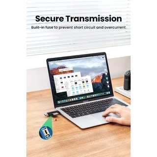 Ugreen อะแดปเตอร์ การ์ดรีดเดอร์ USB Type-C USB 3.0 เป็น SD Micro SD TF OTG สําหรับแล็ปท็อป โทรศัพท์
