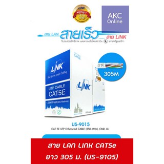 สาย LAN LINK CAT5e ภายใน ความยาว 305 เมตร