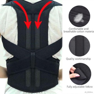 Men Women Adjustable Magnetic Posture Corrector Male Corset Back Support Belt Lumbar Support Sports Safety Straight Corr