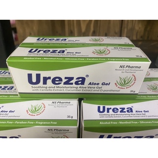 Ureza Aloe Gelสูตรอ่อนโยนสำหรับผิว ขนาด35กรัม Exp 15-10-23