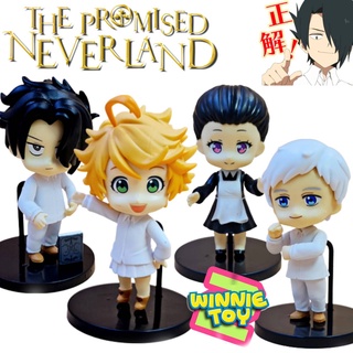 ฟิกเกอร์ โมเดล The promised Neverland 4 แบบ WINNIETOYS