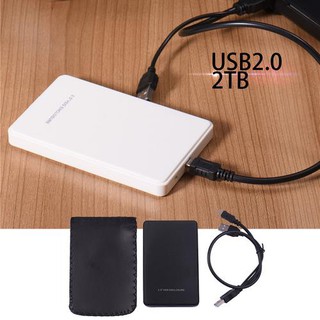 External HDD Enclosure สำหรับฮาร์ดดิสก์ USB2.0 กรณีแบบพกพา Sata 2.5 "นิ้ว Hdd ฮาร์ดไดรฟ์กรณี