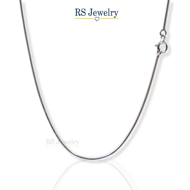 สร้อยคอ สร้อยเงินแท้ สร้อยคอเงิน92.5% สร้อยคอผู้หญิง สร้อยคอลายกระดูกงู Silver925 เครื่องประดับเงินแท้ Rsjewelry