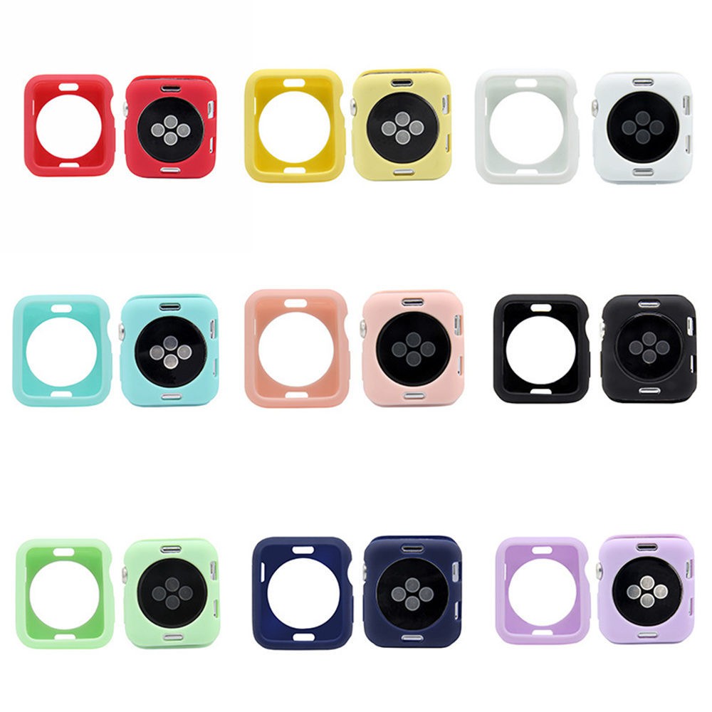 เคส นิ่มไม่ครอบหน้าปัด HALF ใช้สำหรับ i watch ULTRA 1/2/3/4/5/6/7/se/8/9