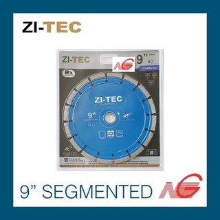 ใบตัดเพชร ZI-TEC 9" รุ่น SEGMENTED