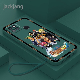 เคสโทรศัพท์มือถือ ซิลิโคนนิ่ม ลายการ์ตูนวันพีช สําหรับ OPPO REALME C21 SERIES