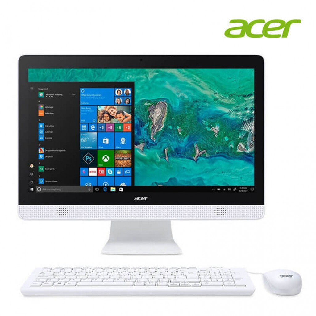 Acer All-in-One Aspire C20-830-504G1T19Mi/T005 (DQ.BC3ST.005) Win10 ประกันศูนย์ 3 ปี