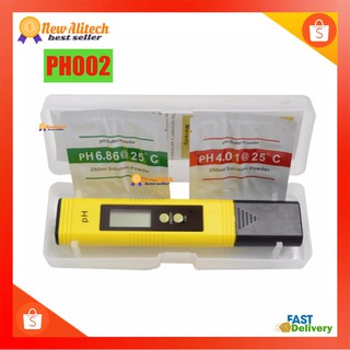 New Alitech 🔥ลดพิเศษ🔥 เครื่องวัดค่าPH เครื่องมือวัดคุณภาพน้ำ PH Meter