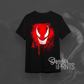 เสื้อยืด Carnage Marvel Venom Printed Shirt TIKTOK Customized Shirt Comfortable Unisex Premium Shirtเสื้อยืด เสื้อยืดเท่