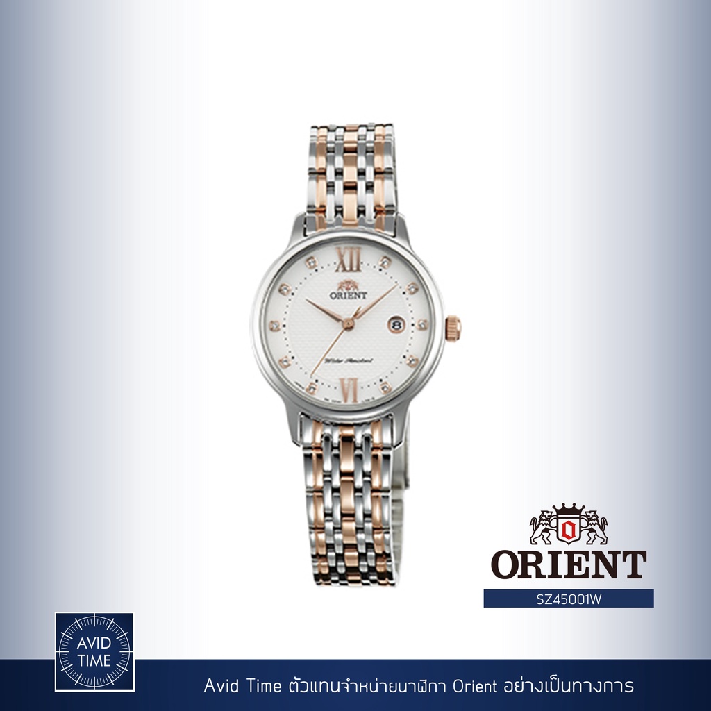 [แถมเคสกันกระแทก] นาฬิกา Orient Classic Collection 28mm Quartz (SZ45001W) Avid Time โอเรียนท์ ของแท้ ประกันศูนย์