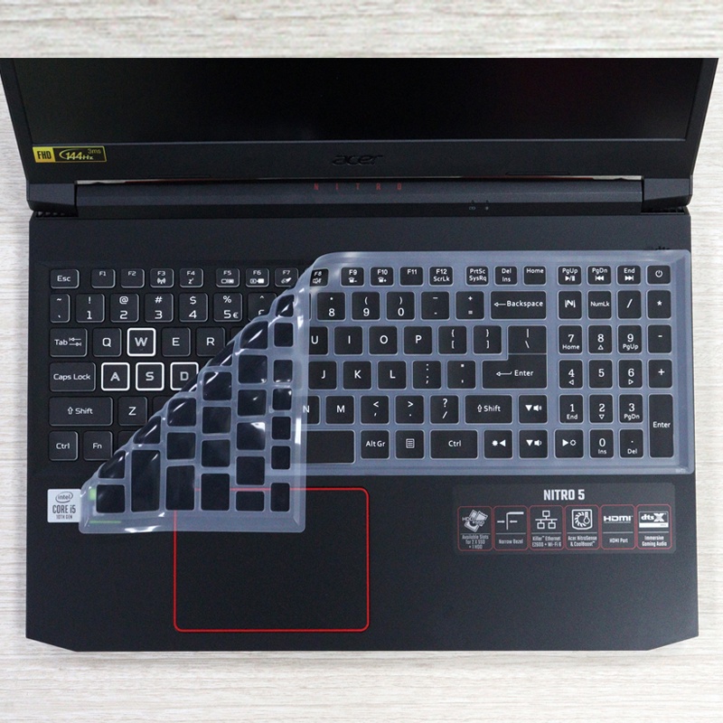 แผ่นครอบคีย์บอร์ด สําหรับ Acer Aspire Nitro 5 AN515-44 AN515-45 AN515-54 AN515-55 AN515-57 15.6 นิ้ว Predator Gaming 2020 2021