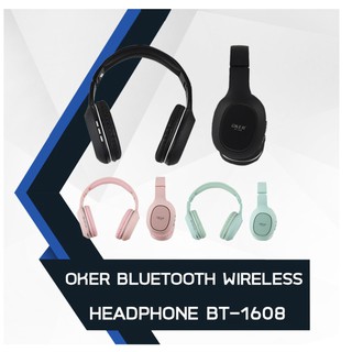 OKER Wireless Headphone หูฟัง Bluetooth 4.2 BT-1608