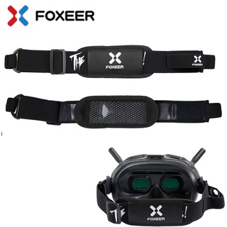 Foxeer FPV ที่คาดศีรษะ กันลื่น ระบายอากาศ สําหรับ DJI Goggles Fatshark Skyzone FPV Freestyle DIY