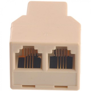 Oemgenuine RJ11 4-pin 1 Female to 2 Female Telephone Splitter Connector Adapter