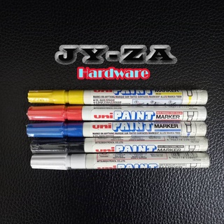 Uni PAINT Marker รุ่น PX-21 ชนิดหัวกลม 0.8-1.2 mm. ปากกาเขียนเหล็ก ปากกาเขียนยาง