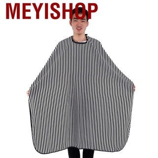 Meyishop ผ้าคลุมตัดผมผู้ใหญ่ ลายทาง สําหรับร้านตัดผม Pro