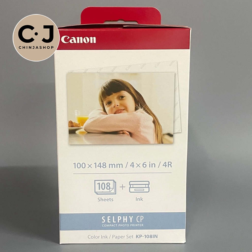 กระดาษ Canon KP-108 4x6 inch สำหรับ Selphy Printer ทุกรุ่น