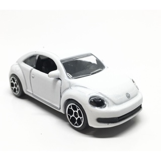 Majorette Volkswagen Beetle 2011 - White Color /Wheels 5Y /scale 1/60 (3 inches) no Package