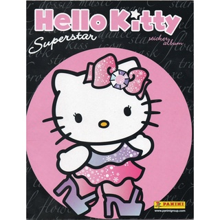 อัลบั้มสติ๊กเกอร์สะสม Hello Kitty Superstar พร้อมสติ๊กเกอร์ 50 ซอง