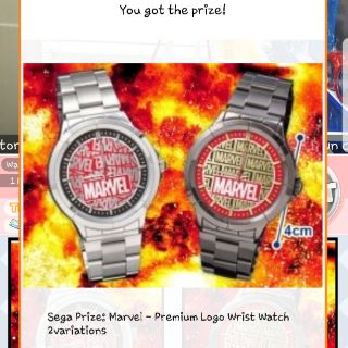 นาฬิกา SEGA Prize: Marvel - Premium Logo Wrist Watch 2variations