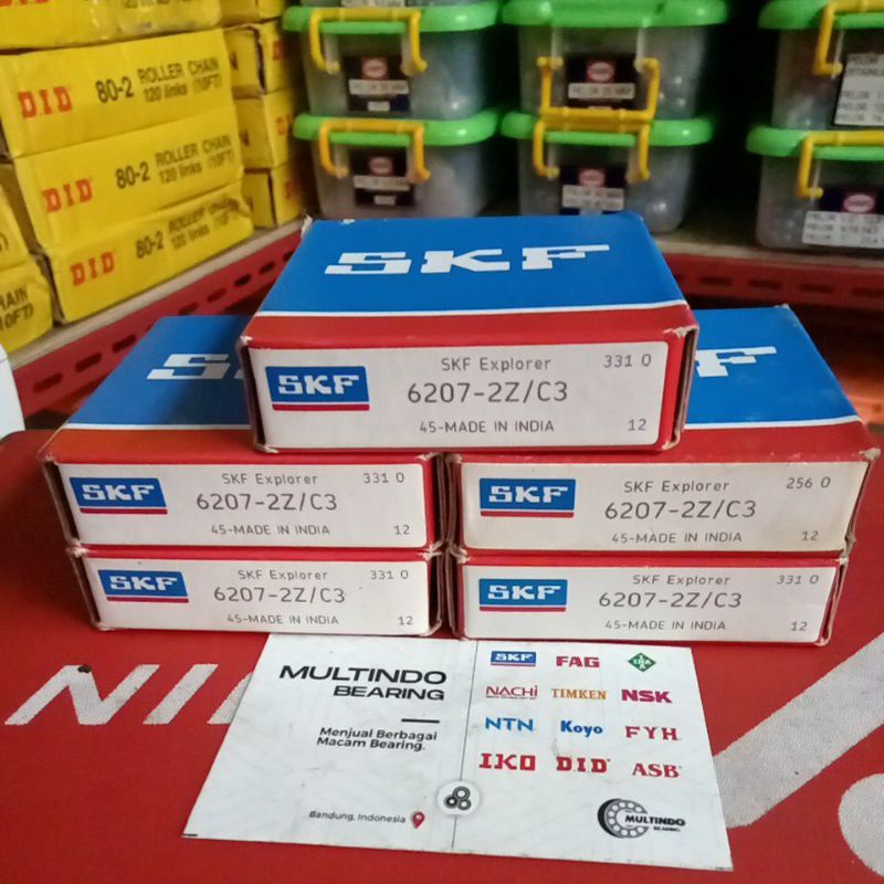 แบริ่ง 6207 ZZ/C3 SKF ORIGINAL