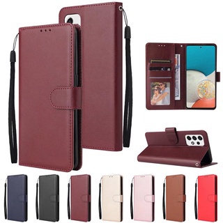 เคส Samsung Note 8 9 5 4 A71 A72 5G A70 เคสโทรศัพท์มือถือหนัง PU ซิลิโคน TPU นิ่ม ฝาพับแม่เหล็ก พร้อมช่องใส่บัตร และขาตั้ง สําหรับ เคสSamsung Note8 Note9 Note5 Note4