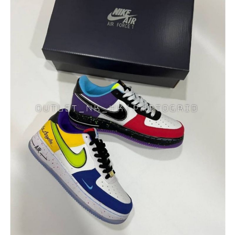 Nike Air Force 1 Low What The LA ใส่ได้ทั้ง ชาย หญิง แท้💯 ส่งฟรี