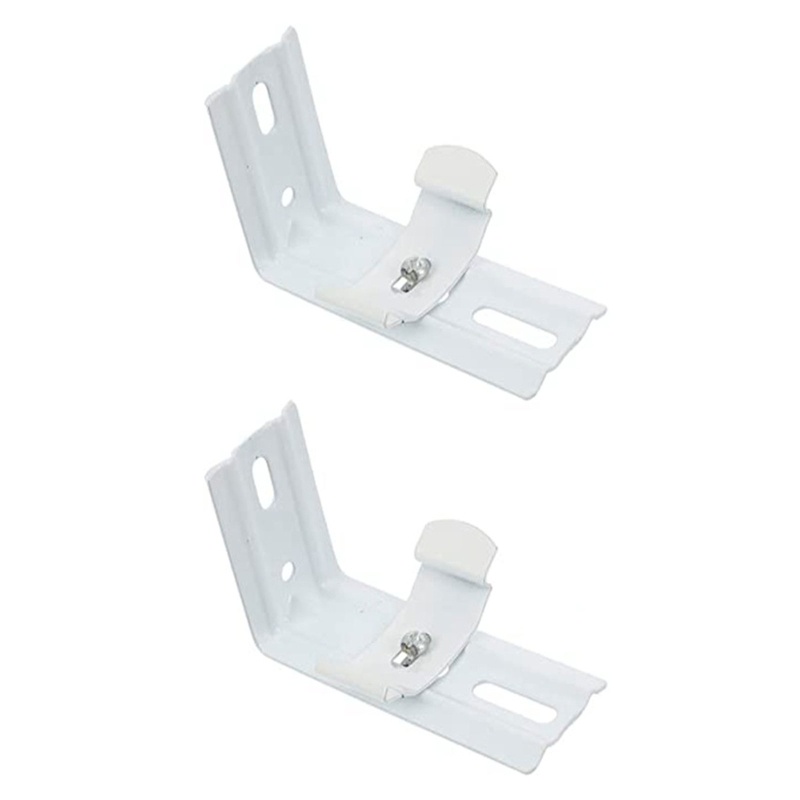 (ส่วนลดสูง)ongrounda.ph Valance Clips สําหรับแนวนอน Blind Valance Curtain Fixing Clamp Valance Retai