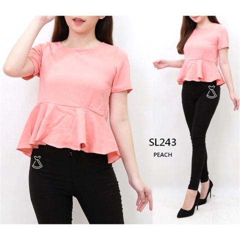 SL243 - เสื้อเวดจ์ผู้หญิงลุคเกาหลี