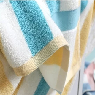 โปรแรง🔥งานโรงแรม ถุงซิปล็อค ผ้าเช็ดตัวคอตตอน เกรดพรีเมี่ยม ขนาด75*145cm. cotton100% หนานุ่ม ซับน้ำดีที่สุด