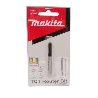 MAKITA ดอกเร้าเตอร์ กัดตรง ขนาด 6 มม.รุ่น D-09173  #652