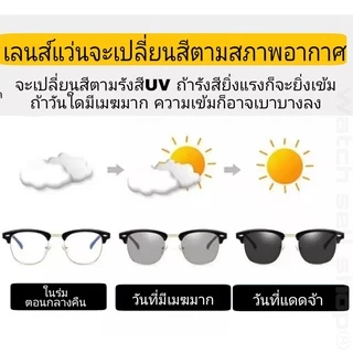 แว่นตากันแดด spyแท้ เลนส์ออโต้ เปลี่ยนสีได้+โพลาไรซ์ แว่นตา ใส่กันลม ใส่ขับรถ ใส่ยิงปลา AT-751