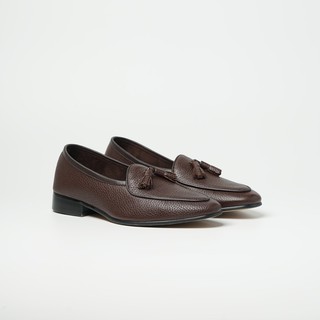 Julietta - Tassel Belgian Loafer Unlined in Brown รองเท้าหนัง Juliettabkk